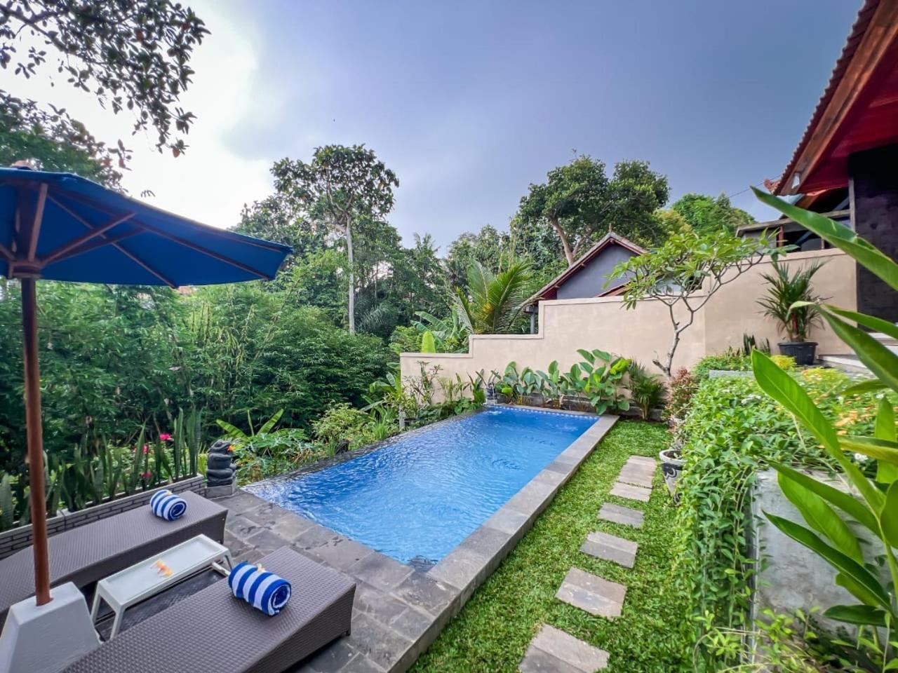Aris House Private Pool Villa Ubud Exterior foto